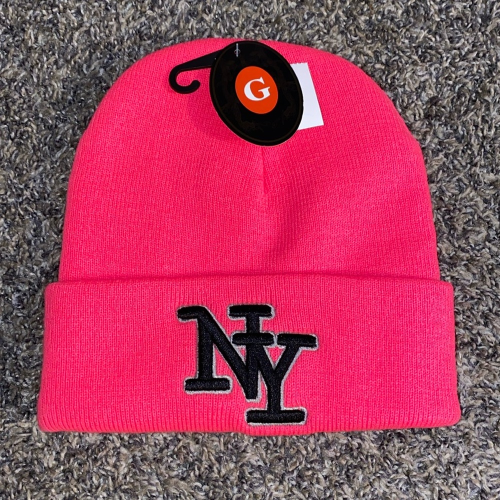 NY Winter Hat | Fuchsia Pink